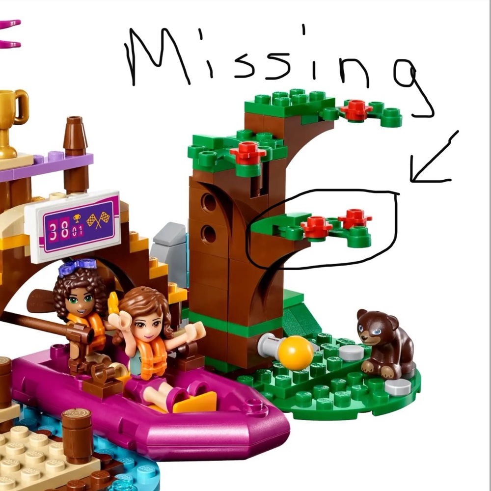 Lego 41121 (RETIRED) Friends-Adventure Camp Rafting Ages 6-12 320 Pieces - Picture 5 of 7